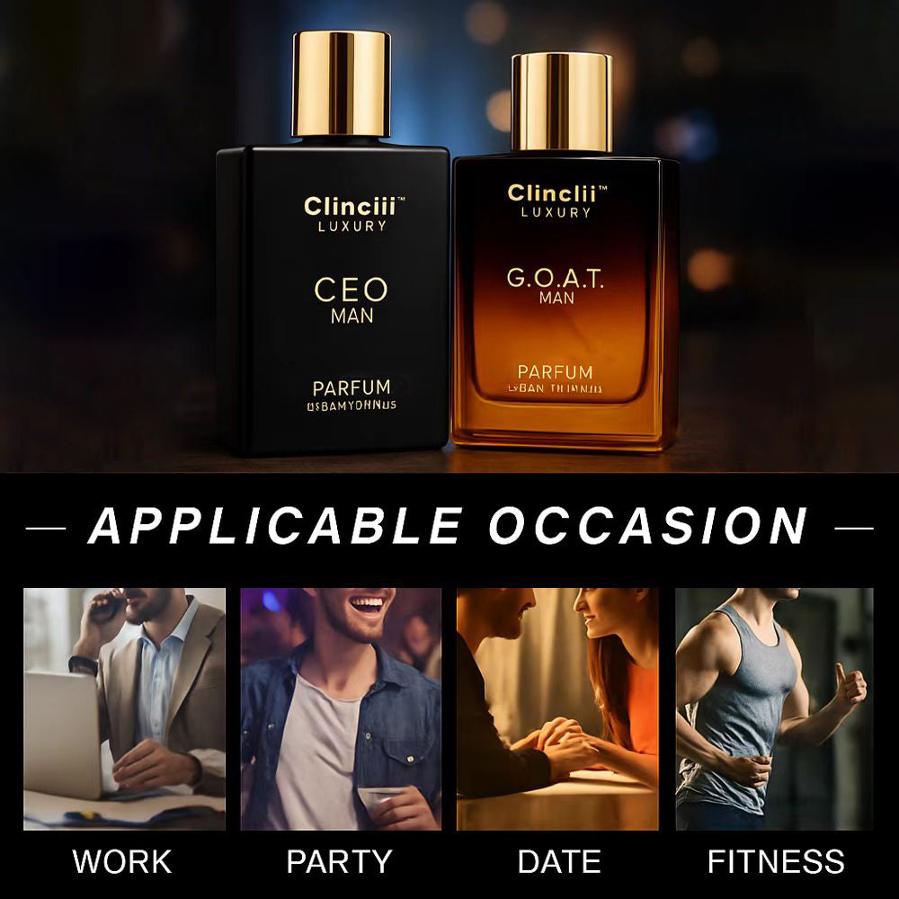 Final 3 Hours: 60%OFF🔥Gentlemen’s Fragrance Set with CEO MAN Perfume & G.O.A.T MAN Aroma